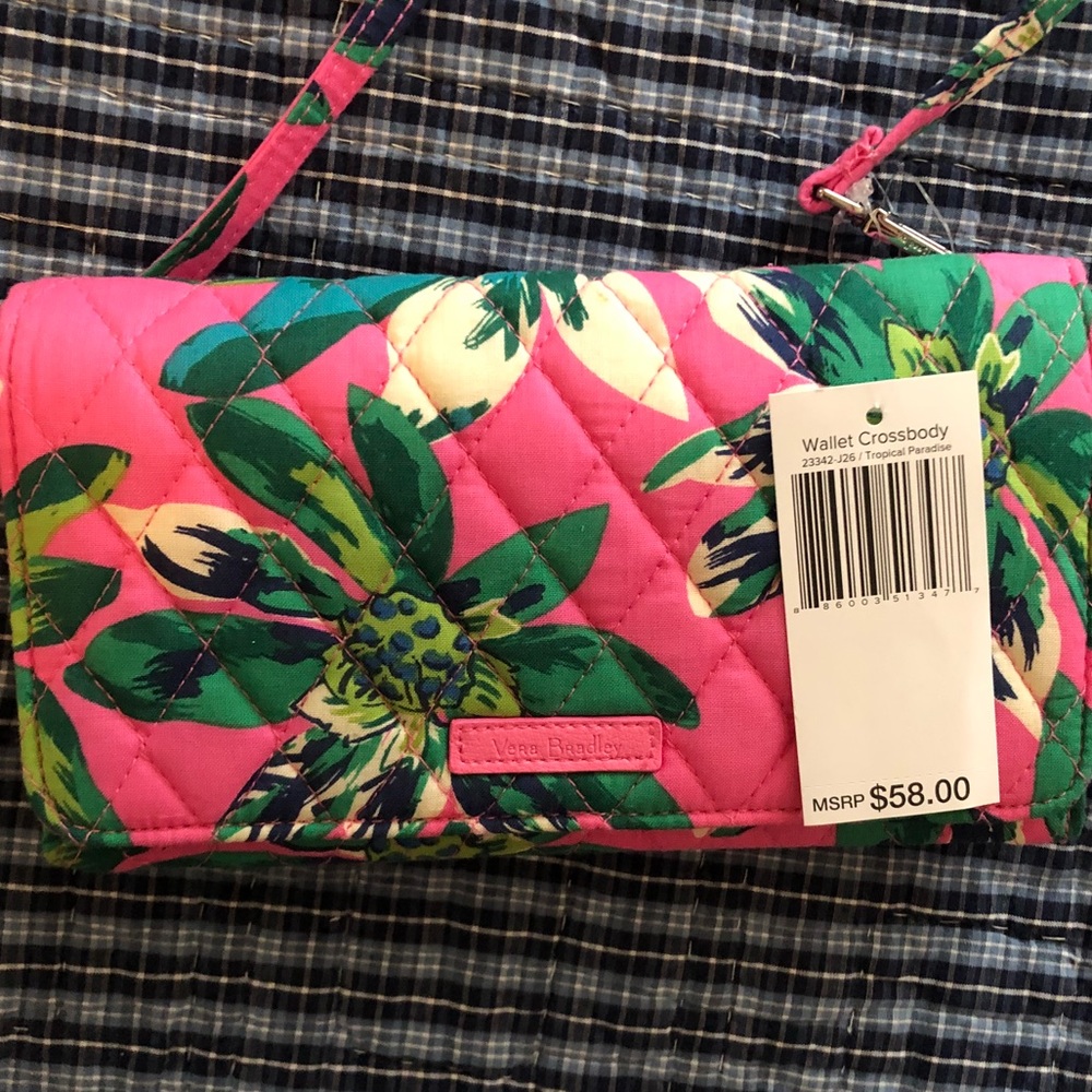Vera Bradley wallet crossbody purse